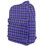 Blue Tartan Plaid 1 Classic Backpack