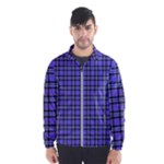 Blue Tartan Plaid 1 Men s Windbreaker