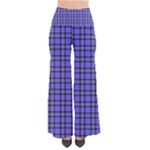 Blue Tartan Plaid 1 So Vintage Palazzo Pants