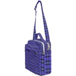 Blue Tartan Plaid 1 Crossbody Day Bag