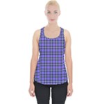 Blue Tartan Plaid 1 Piece Up Tank Top