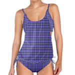 Blue Tartan Plaid 1 Tankini Set