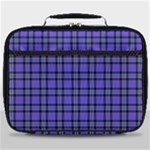 Blue Tartan Plaid 1 Full Print Lunch Bag