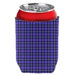 Blue Tartan Plaid 1 Can Holder