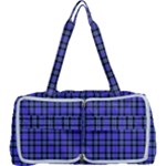 Blue Tartan Plaid 1 Multi Function Bag