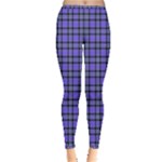 Blue Tartan Plaid 1 Inside Out Leggings