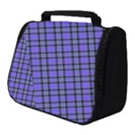 Blue Tartan Plaid 1 Full Print Travel Pouch (Small)