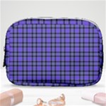 Blue Tartan Plaid 1 Make Up Pouch (Small)