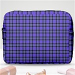 Blue Tartan Plaid 1 Make Up Pouch (Large)