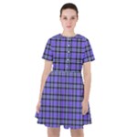 Blue Tartan Plaid 1 Sailor Dress