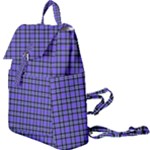 Blue Tartan Plaid 1 Buckle Everyday Backpack