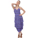 Blue Tartan Plaid 1 Layered Bottom Dress