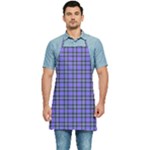 Blue Tartan Plaid 1 Kitchen Apron