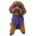 Blue Tartan Plaid 1 Dog Sweater