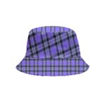 Blue Tartan Plaid 1 Bucket Hat (Kids)