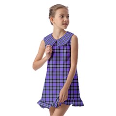 Kids  Pilgrim Collar Ruffle Hem Dress 