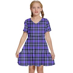 Kids  Short Sleeve Tiered Mini Dress 