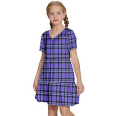 Kids  Short Sleeve Tiered Mini Dress 