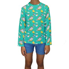 Kids  Long Sleeve Swimwear 