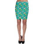 Naso Flame Fabric Bodycon Skirt