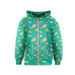 Naso Flame Fabric Kids  Zipper Hoodie