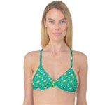 Naso Flame Fabric Reversible Tri Bikini Top