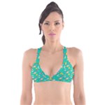 Naso Flame Fabric Plunge Bikini Top