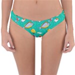 Naso Flame Fabric Reversible Hipster Bikini Bottoms