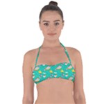 Naso Flame Fabric Tie Back Bikini Top