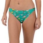 Naso Flame Fabric Band Bikini Bottoms