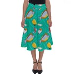 Naso Flame Fabric Perfect Length Midi Skirt