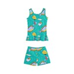 Naso Flame Fabric Kids  Boyleg Swimsuit