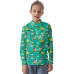 Naso Flame Fabric Kids  Long Sleeve Shirt