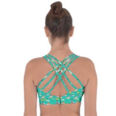 Cross String Back Sports Bra 