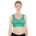 Naso Flame Fabric Sports Bra With Pocket