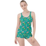 Naso Flame Fabric Boyleg Tankini Set 