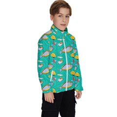 Kids  High Neck Windbreaker 