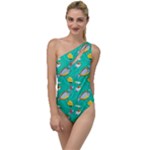 Naso Flame Fabric To One Side Swimsuit