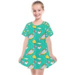 Naso Flame Fabric Kids  Smock Dress