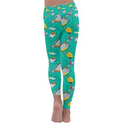 Kids  Lightweight Velour Classic Yoga Leggings 