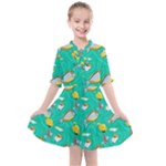 Naso Flame Fabric Kids  All Frills Chiffon Dress