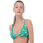 Naso Flame Fabric Knot Up Bikini Top