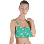 Naso Flame Fabric Layered Top Bikini Top 