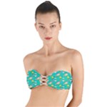 Naso Flame Fabric Twist Bandeau Bikini Top