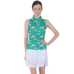 Women s Sleeveless Polo T-Shirt 