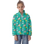 Naso Flame Fabric Kids  Half Zip Hoodie