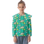 Naso Flame Fabric Kids  Peter Pan Collar Blouse