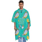 Naso Flame Fabric Men s Hooded Rain Ponchos