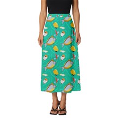 Classic Midi Chiffon Skirt 