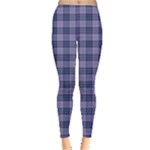 Purple Plaid Tartan 1 Everyday Leggings 